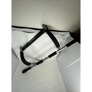 AOPA Pull-Up Bar For Door Frame Adjustable Portable Upper Body Grey